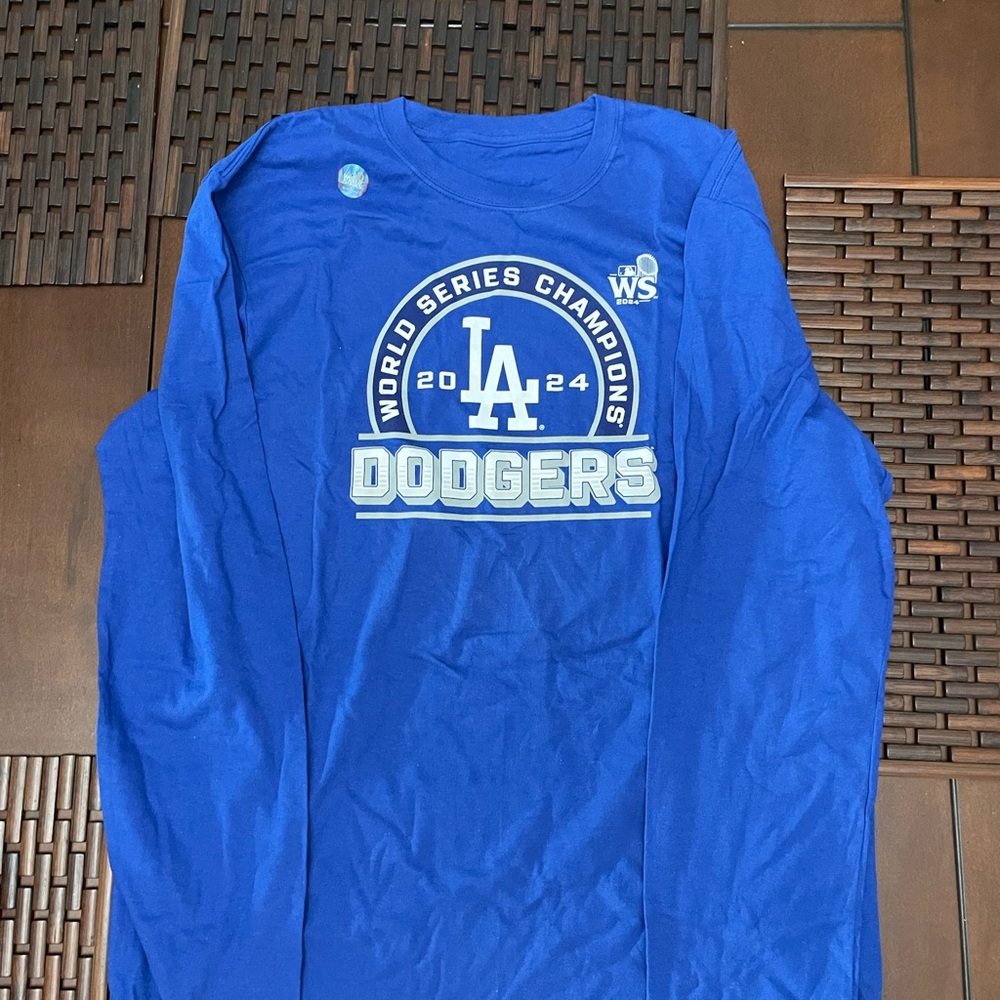 Los Angeles Dodgers Blue Long Sleeve Shirt